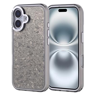 Apple iPhone 16 Uyumlu Kılıf Taşlı Tasarımlı  Zore Kapi Kapak