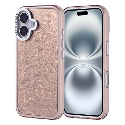 Apple iPhone 16 Uyumlu Kılıf Taşlı Tasarımlı  Zore Kapi Kapak