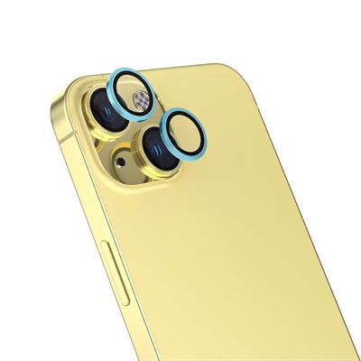 Apple iPhone 16 Zore Safir CL-15 Parmak İzi Bırakmayan Anti-Reflective Kamera Lens Koruyucu