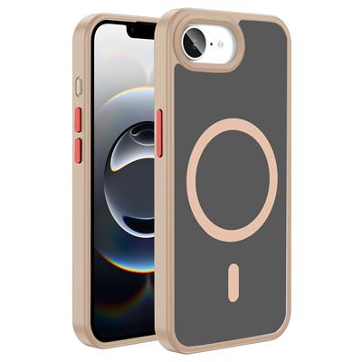 Apple iPhone 16E Kılıf M-safe Şarj Özellikli Mat Arka Yüzey Zore Sio Kapak