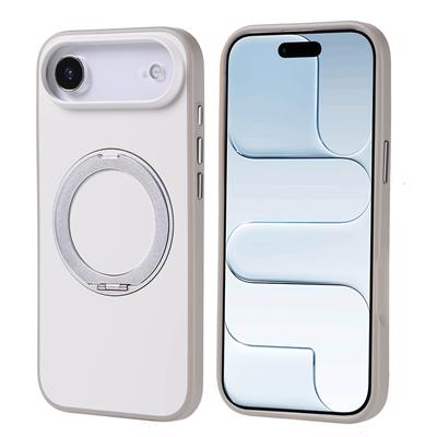 Apple iPhone 17 Air Kılıf M-Safe Şarj Özellikli Standlı Zore Proton Silikon Kapak