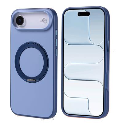 Apple iPhone 17 Air Kılıf M-Safe Şarj Özellikli Standlı Zore Proton Silikon Kapak