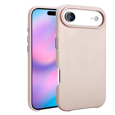 Apple iPhone 17 Air Kılıf M-safe Şarj Özellikli PU Deri Görünümlü Zore Kupra Kapak