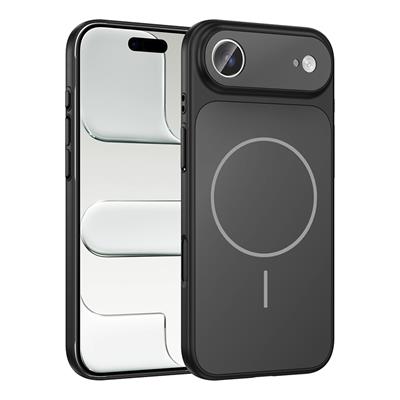 Apple iPhone 17 Air Kılıf Zore M-Safe Şarj Özellikli Kamera Korumalı Formen Kapak