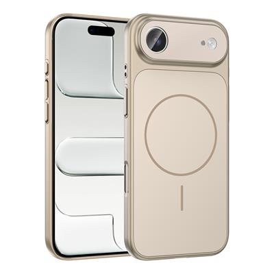 Apple iPhone 17 Air Kılıf Zore M-Safe Şarj Özellikli Kamera Korumalı Formen Kapak