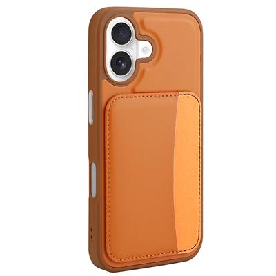 Apple iPhone 17 Kılıf Kartlıklı Zore X-Kart Silikon Kapak