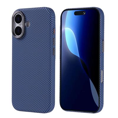 Apple iPhone 17 Kılıf M-safe Şarj Özellikli Karbon Fiber Görünümlü Zore Nekst Kapak