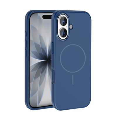 Apple iPhone 17 Kılıf M-Safe Şarj Özellikli Metal Kamera Çerçeveli Zore Edi Silikon Kapak