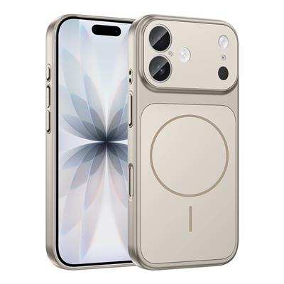 Apple iPhone 17 Kılıf Zore M-Safe Şarj Özellikli Kamera Korumalı Formen Kapak