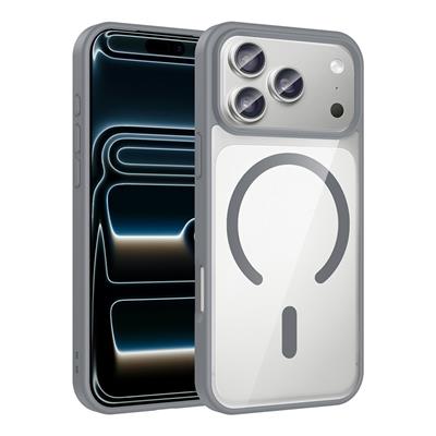 Apple iPhone 17 Pro Kılıf M-safe Wireless Şarj Özellikli Silikon Zore Ege Kapak