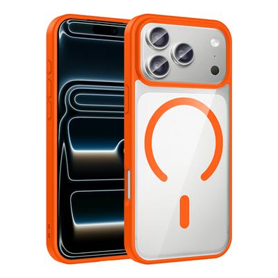 Apple iPhone 17 Pro Kılıf M-safe Wireless Şarj Özellikli Silikon Zore Ege Kapak