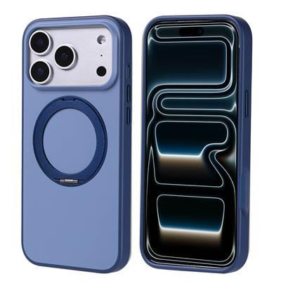 Apple iPhone 17 Pro Max Kılıf M-Safe Şarj Özellikli Standlı Zore Proton Silikon Kapak