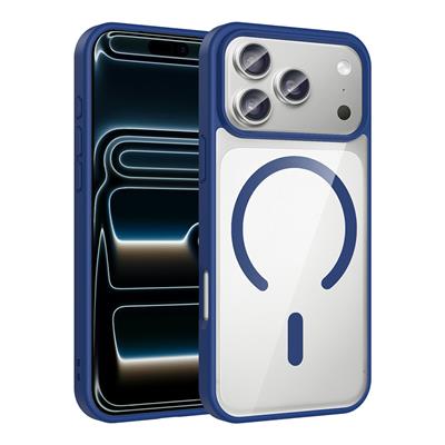 Apple iPhone 17 Pro Max Kılıf M-safe Wireless Şarj Özellikli Silikon Zore Ege Kapak