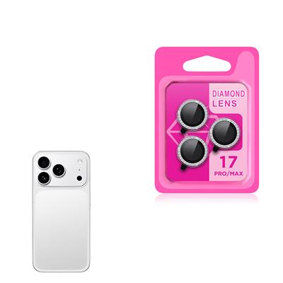 Apple iPhone 17 Pro Max Zore CL-06 Kamera Lens Koruyucu