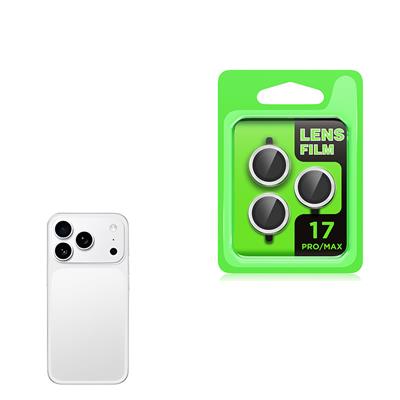 Apple iPhone 17 Pro Max Zore CL-07 Kamera Lens Koruyucu