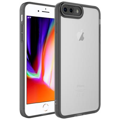 Apple iPhone 7 Plus Uyumlu Kılıf Kamera Korumalı Transparan Zore Post Kapak