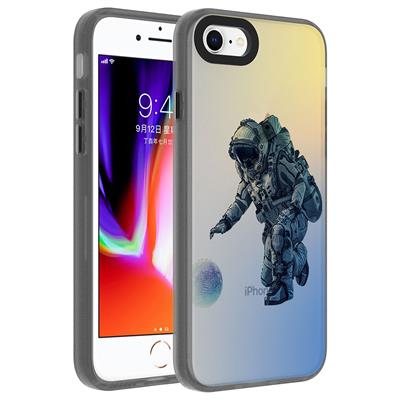 Apple iPhone 7 Uyumlu Kılıf Desenli Zore Dragon Sert Kapak