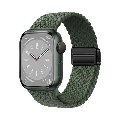 Apple Watch 38mm Zore KRD-134 Örgü Tasarımlı Hasır Kordon Strap Kayış