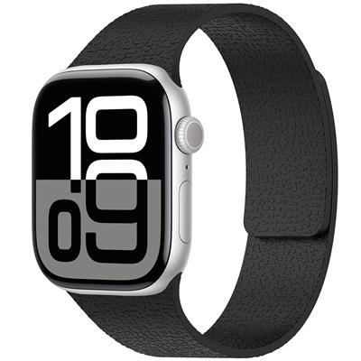 Apple Watch 38mm Zore KRD-136 Kabartma Desenli Silikon Kordon