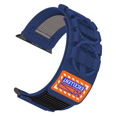 Apple Watch 44mm Zore KRD-112 Orbital Örgülü Halat Tasarımlı Naylon Kumaş Hasır Kordon