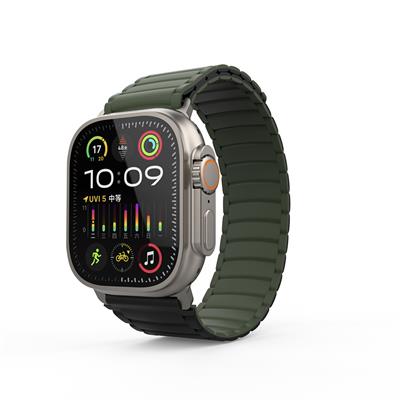 Apple Watch Ultra 49mm Zore KRD-122 Silikon Kordon Strap Kayış