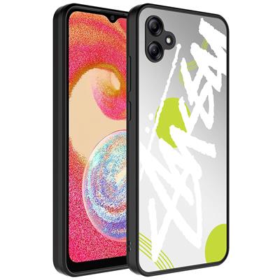 Galaxy A04E Uyumlu Kılıf Aynalı Desenli Kamera Korumalı Parlak Zore Mirror Kapak