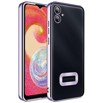 Galaxy A04E Uyumlu Kılıf Kamera Korumalı Logo Gösteren Zore Omega Kapak