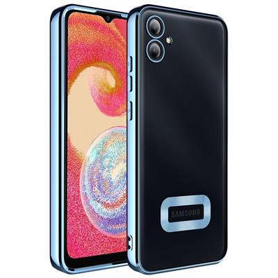 Galaxy A04E Uyumlu Kılıf Kamera Korumalı Logo Gösteren Zore Omega Kapak