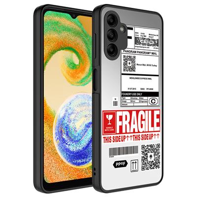 Galaxy A04S Uyumlu Kılıf Aynalı Desenli Kamera Korumalı Parlak Zore Mirror Kapak