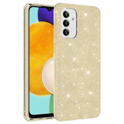 Galaxy A04S Uyumlu Kılıf Zore Shining Silikon