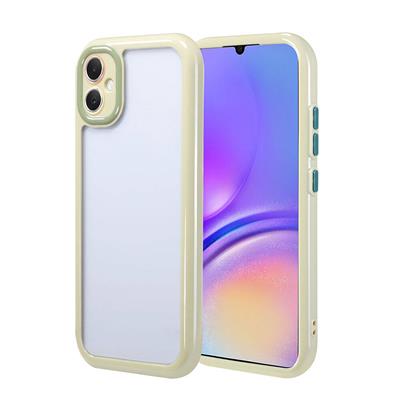 Galaxy A05 Uyumlu Kılıf Kamera Korumalı Renkli Kenar ve Çerçeve Tasarımlı Zore Vitamin Kapak