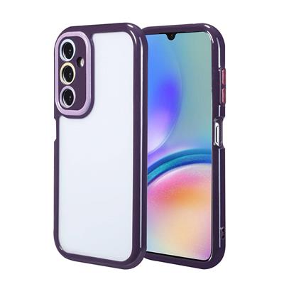 Galaxy A05S Uyumlu Kılıf Kamera Korumalı Renkli Kenar ve Çerçeve Tasarımlı Zore Vitamin Kapak