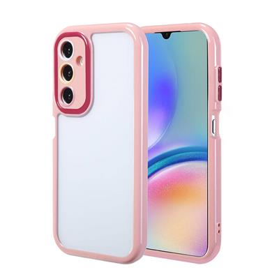 Galaxy A05S Uyumlu Kılıf Kamera Korumalı Renkli Kenar ve Çerçeve Tasarımlı Zore Vitamin Kapak