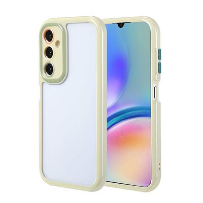 Galaxy A05S Uyumlu Kılıf Kamera Korumalı Renkli Kenar ve Çerçeve Tasarımlı Zore Vitamin Kapak
