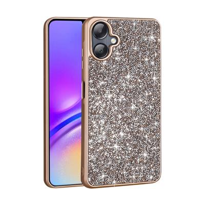 Galaxy A06 Uyumlu Kılıf Parlak Taşlı Tasarım Zore Pırlanta Kapak