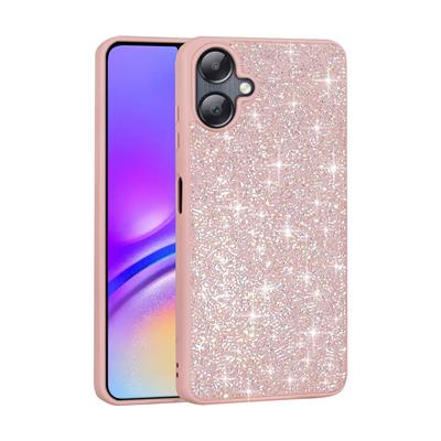 Galaxy A06 Uyumlu Kılıf Parlak Taşlı Tasarım Zore Pırlanta Kapak