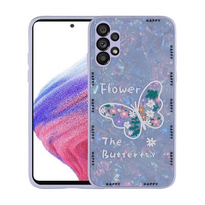 Galaxy A13 4G Uyumlu Kılıf Desenli Sert Silikon Zore Mumila Kapak