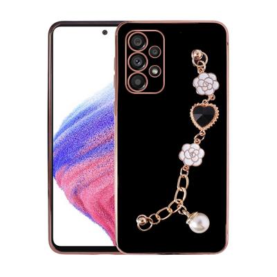 Galaxy A13 4G Uyumlu Kılıf El Tutamaçlı Kamera Korumalı Zore Taka Silikon Kapak