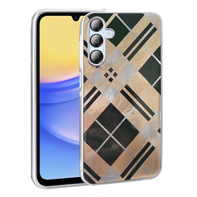 Galaxy A15 Uyumlu Kılıf Desenli Zore Mep Kapak