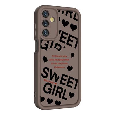 Galaxy A15 Uyumlu Kılıf Kamera Korumalı Baskılı Arka Yüzey Zore Klas Kapak