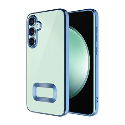 Galaxy A16 Uyumlu Kılıf Kamera Korumalı Logo Gösteren Zore Omega Kapak