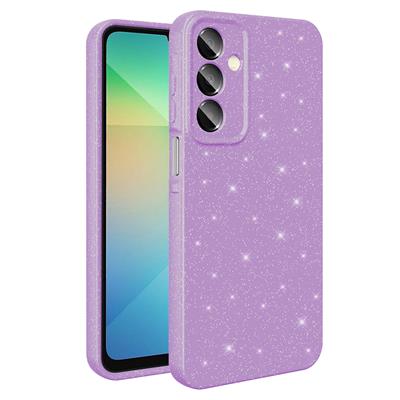 Galaxy A16 Uyumlu Kılıf Kamera Korumalı Simli Lüks Zore Koton Kapak