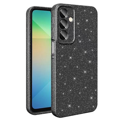 Galaxy A16 Uyumlu Kılıf Kamera Korumalı Simli Lüks Zore Koton Kapak