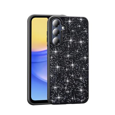 Galaxy A16 Uyumlu Kılıf Parlak Taşlı Tasarım Zore Pırlanta Kapak