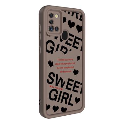 Galaxy A21S Uyumlu Kılıf Kamera Korumalı Baskılı Arka Yüzey Zore Klas Kapak