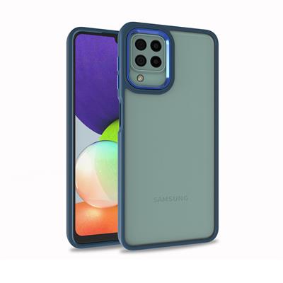 Galaxy A22 4G Uyumlu Kılıf Zore Flora Kapak