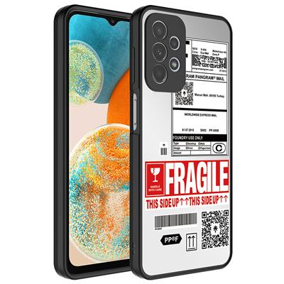 Galaxy A23 Uyumlu Kılıf Aynalı Desenli Kamera Korumalı Parlak Zore Mirror Kapak