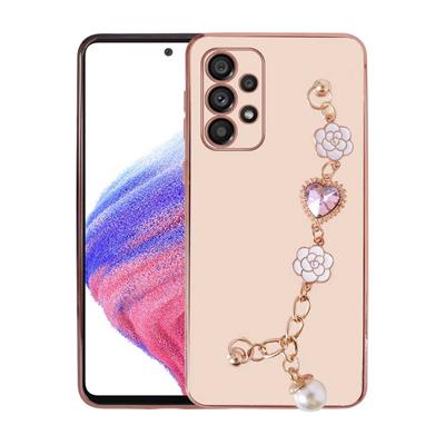 Galaxy A23 Uyumlu Kılıf El Tutamaçlı Kamera Korumalı Zore Taka Silikon Kapak