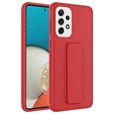 Galaxy A23 Uyumlu Kılıf Zore Qstand Kapak