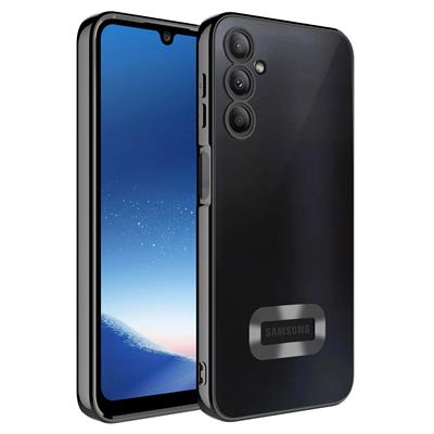 Galaxy A24 Uyumlu Kılıf Kamera Korumalı Logo Gösteren Zore Omega Kapak